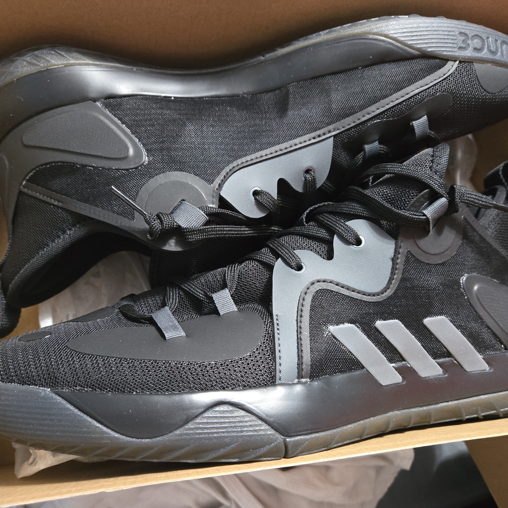 Adidas Men's Black High-Top Sneakers